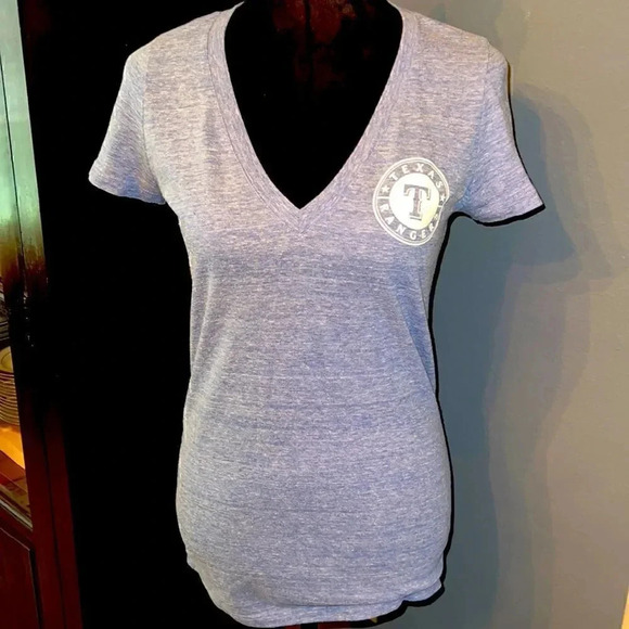 PINK Victoria's Secret Tops - •VS Pink Texas Rangers tee•​